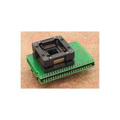 Adaptateur DIL48/LQFP64 ZIF M38039/M39049 - 1