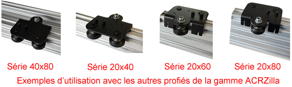 Autres exemple d'utilisation du chariot 3 roues