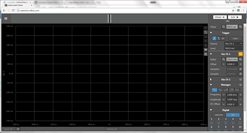 Differences WaveForms et WaveForm Live - 2