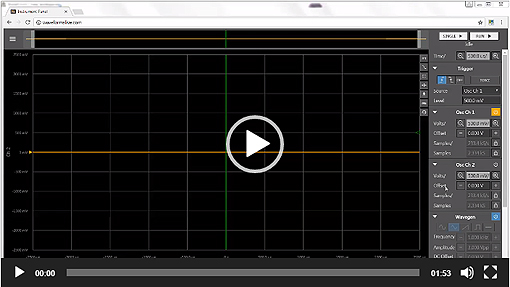 Differences WaveForms et WaveForm Live - 7