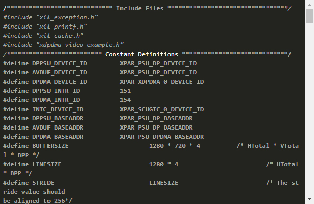 configuration du port