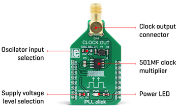 Détail du module PLL click MIKROE-2993